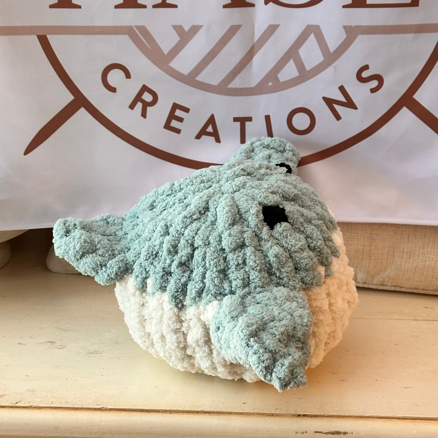Finn – A Gentle Companion from the Sea (available many colors)