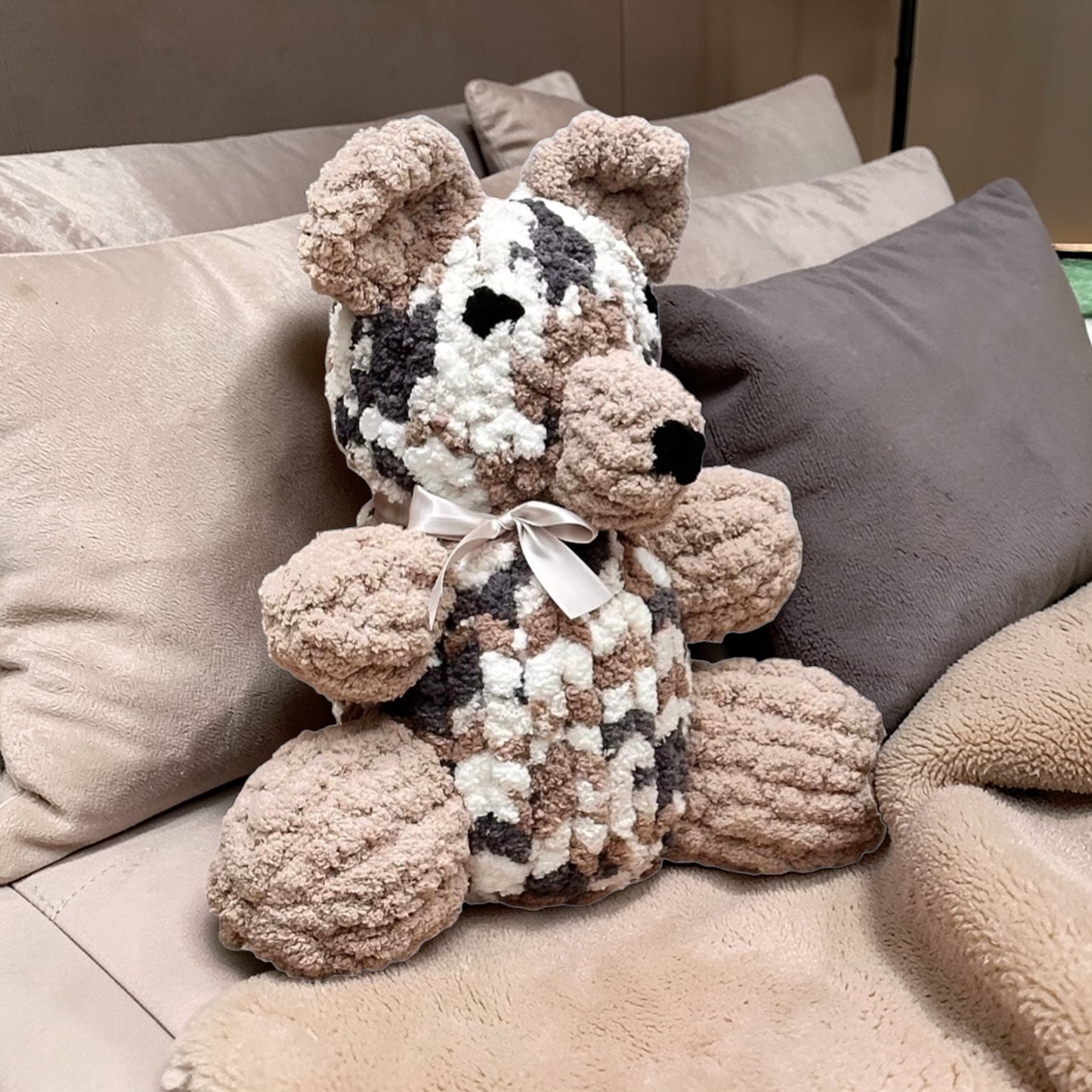 Honey Bear – A Tender Companion from Home (available in many colors)