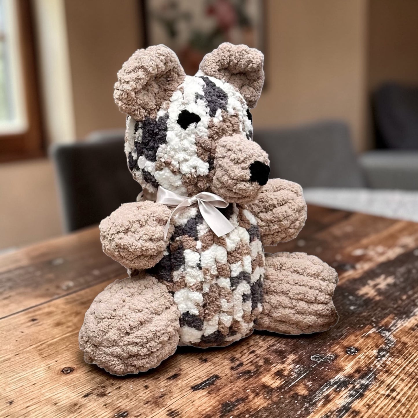Honey Bear – A Tender Companion from Home (available in many colors)