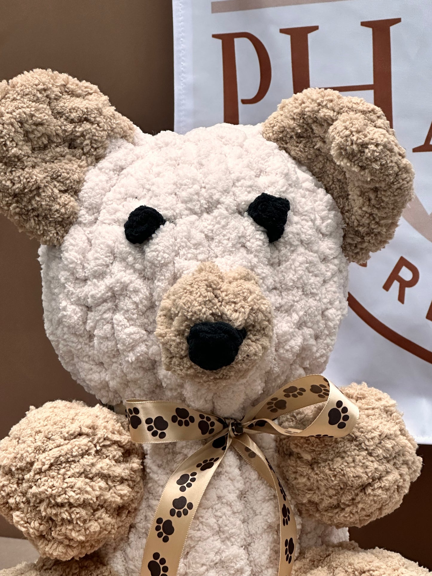 Honey Bear – A Tender Companion from Home (available in many colors)