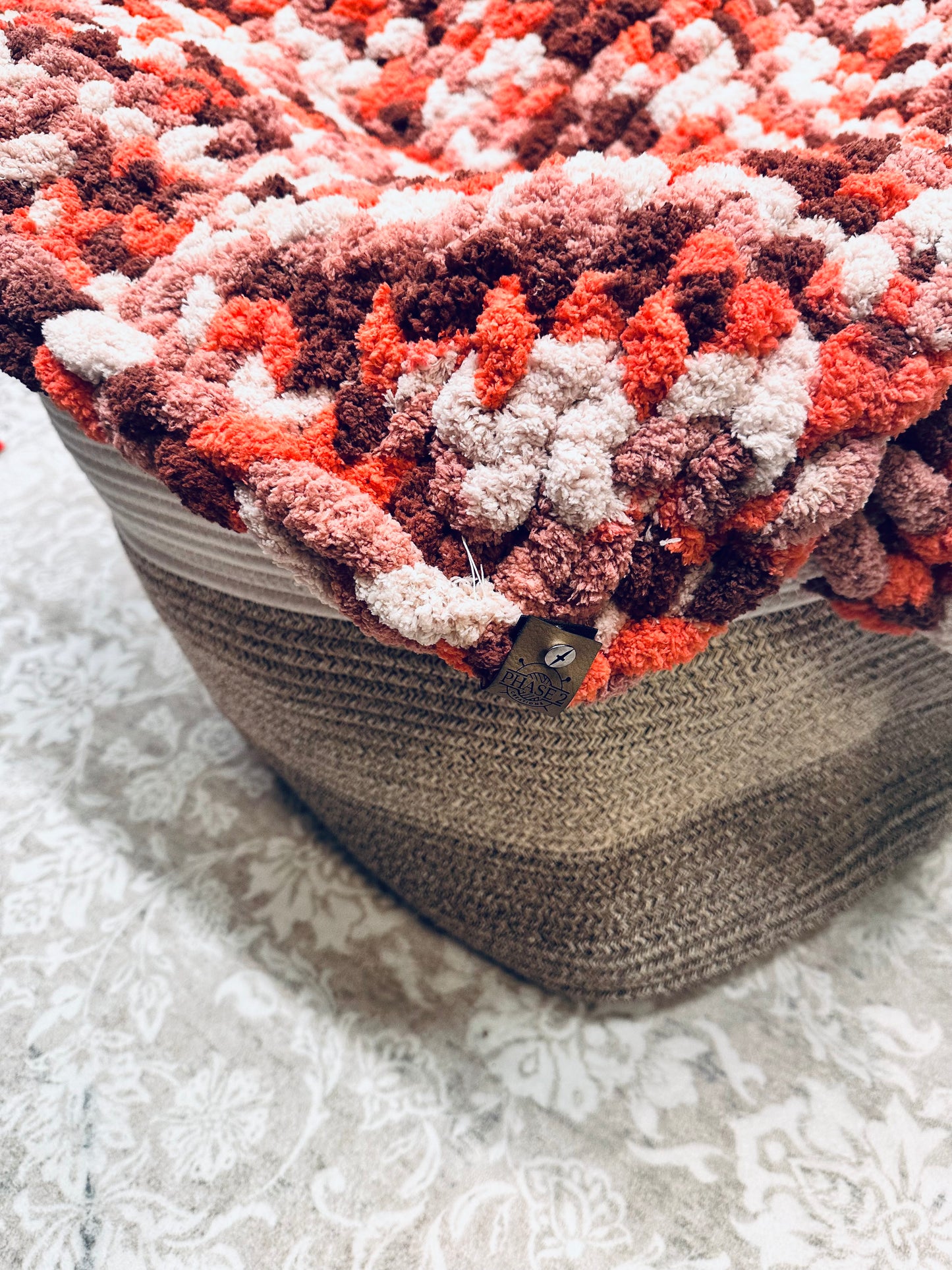 Chunky Knit Blanket - Small 36” x 48”