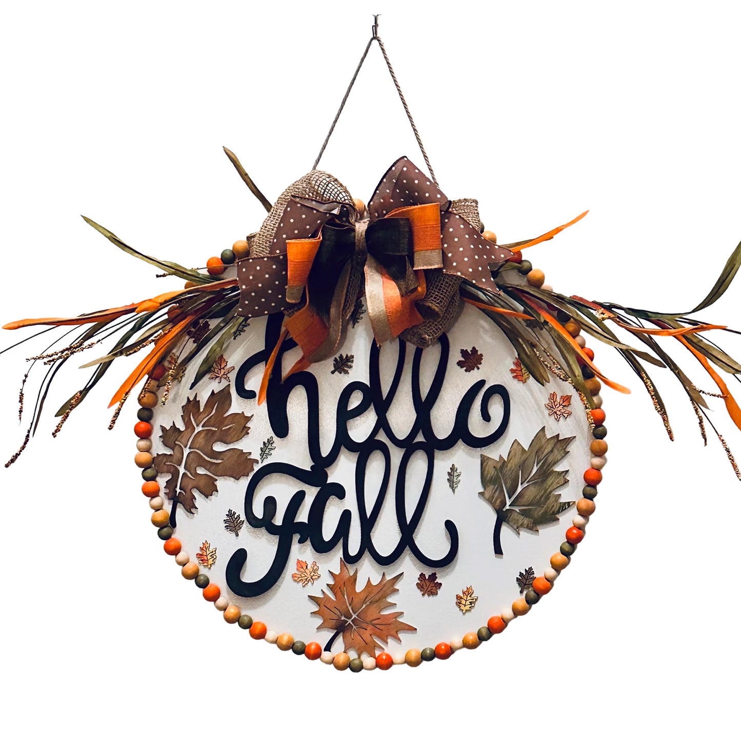 Hello Fall Door Sign